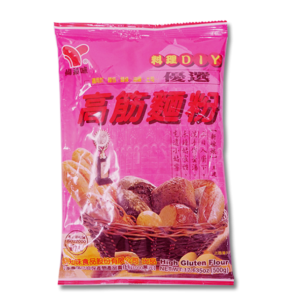 高筋麵粉500g包裝