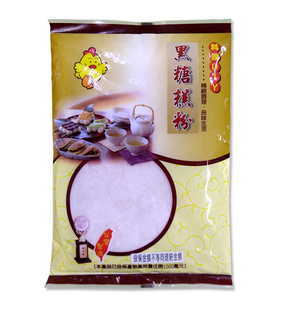 黑糖糕粉500g包裝